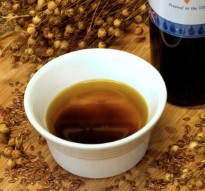 High lignan linseed flax oil