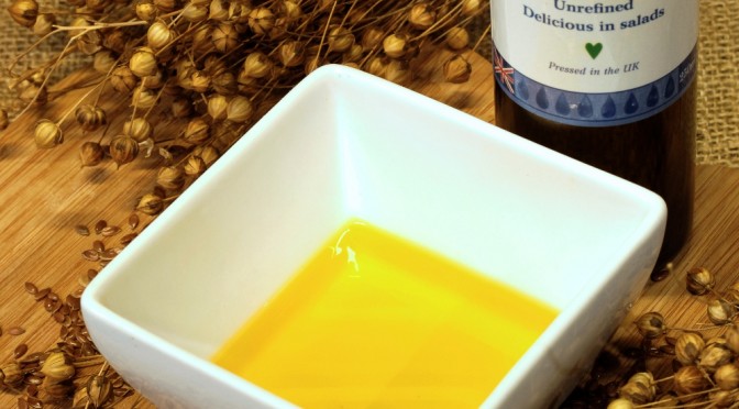 Flax farm organic cold pressed linseed oil